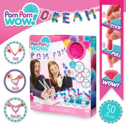 PomPom Wow Snap e Decora 50pz